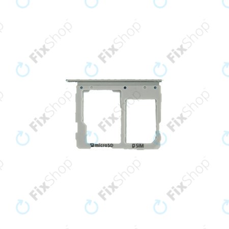 Samsung Galaxy Tab S3 T825 - SIM/SD Adapter (Silver) - GH98-41378B Genuine Service Pack