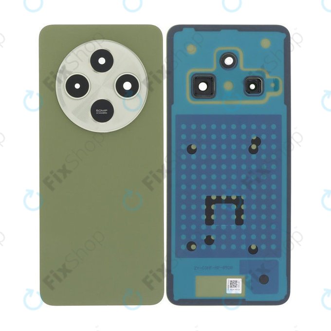 Xiaomi Redmi 14C 4G - Akkumulátor Fedőlap Komplett (Lemon Green)