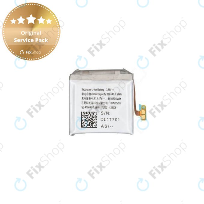 Samsung Galaxy Watch 5 44mm R910, R915 - Akkumulátor EB-BR910ABY 410mAh - GH43-05114A Genuine Service Pack