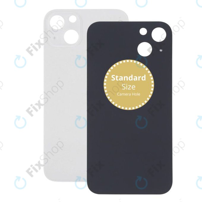 Apple iPhone 13 - Hátsó Ház Üveg (Starlight)