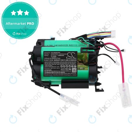 Akkumulátor Electrolux PQ91-ALRGY, PQ91-ANIMA, AEG QX 9, 3000mAh, Li-ion, 25.2V, 4055478301, HQ