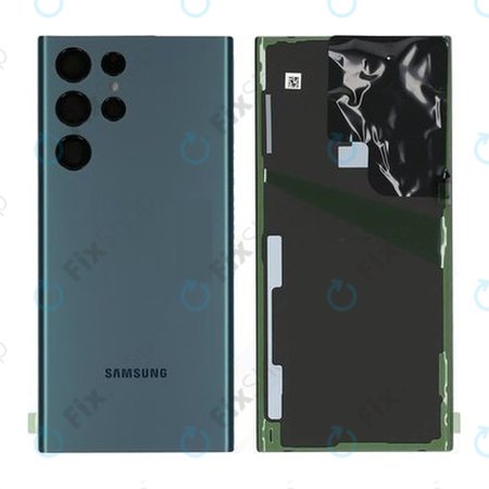 Samsung Galaxy S22 Ultra S908B - Akkumulátor Fedőlap (Green) - GH82-27457D Genuine Service Pack