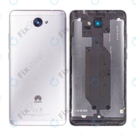 Huawei Y7 Dual TRT-L21 - Akkumulátor Fedőlap (Silver) - 02351HEH Genuine Service Pack