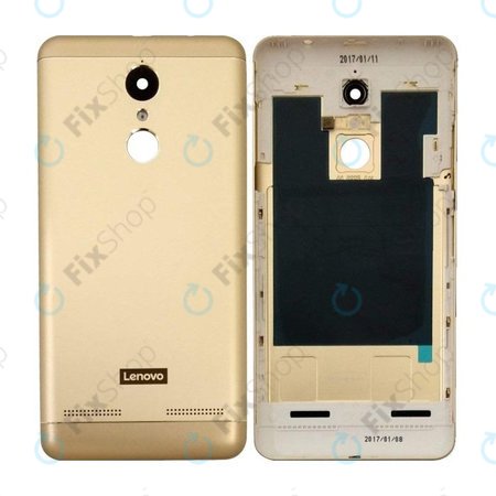 Lenovo K6 Power K33a42 - Akkumulátor Fedőlap (Gold)