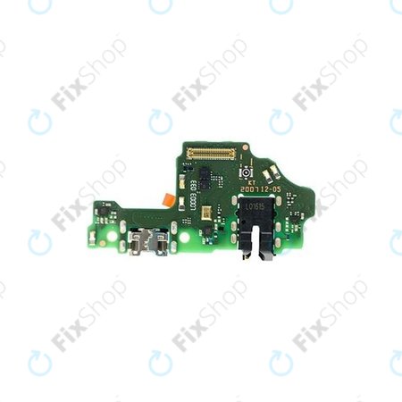 Huawei Honor 9X Lite - Töltő Csatlakozó + PCB Alaplap - 02353QKM Genuine Service Pack