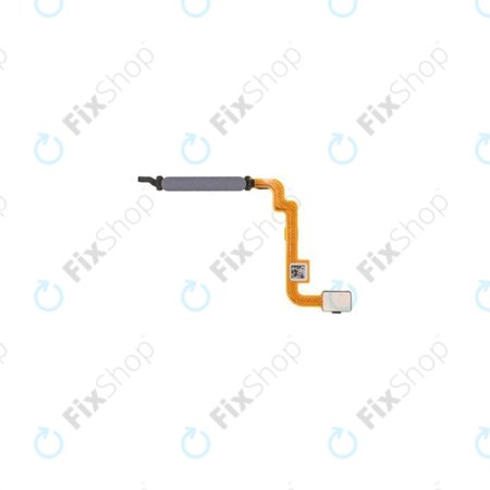 Xiaomi Poco M5s - Ujjlenyomat-érzékelő + Flex Kábel (Gray) - 49010000465F Genuine Service Pack