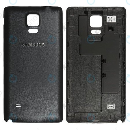 Samsung Galaxy Note 4 N910F - Akkumulátor Fedőlap (Charcoal Black)