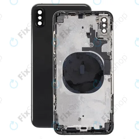 Apple iPhone XS Max - Hátsó Ház (Space Gray)