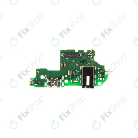 Huawei P Smart (2020) - Töltő Csatlakozó + PCB Alaplap - 02353RJN Genuine Service Pack