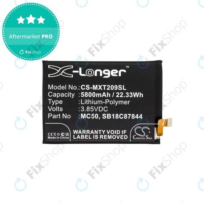 Motorola Moto G9 Power, G60 XT2135 - Akkumulátor MC50 5800mAh HQ