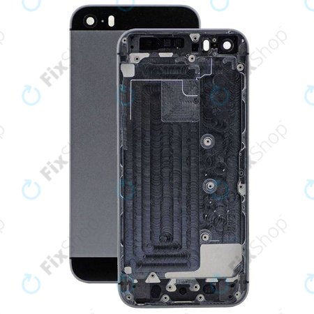 Apple iPhone 5S - Hátsó Ház (Space Gray)
