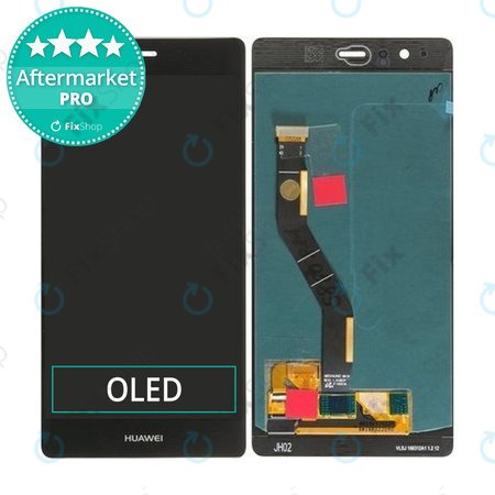 Huawei P9 Plus - LCD Kijelző + Érintőüveg (Black) OLED