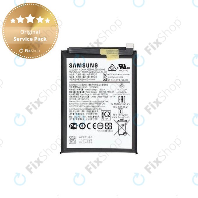Samsung Galaxy A02s, A03, A03s - Akkumulátor HQ-50S 5000mAh - GH81-20119A Genuine Service Pack