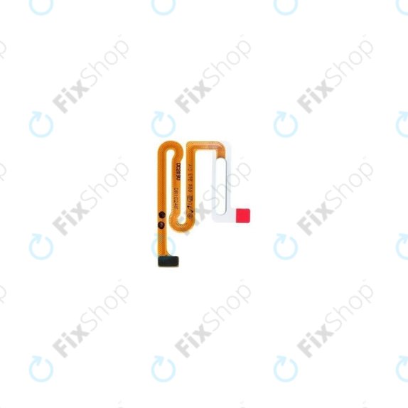 Samsung Galaxy A13 A135F - Ujjlenyomat Érzékelő + Flex Kábel (White) - GH96-15035D Genuine Service Pack
