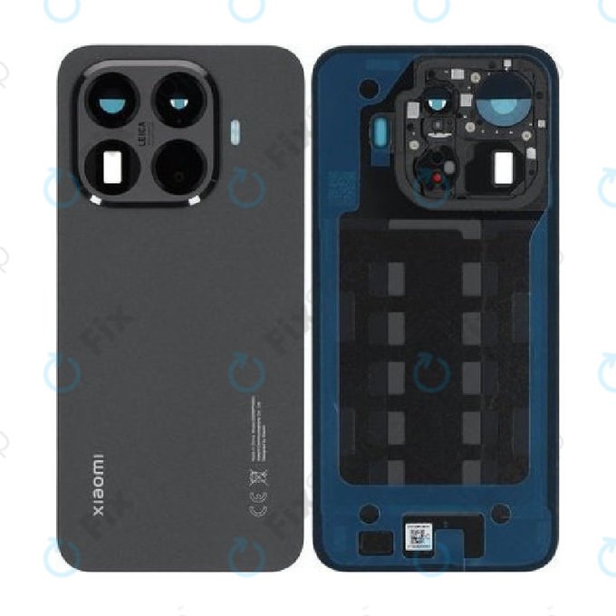 Akkumulátor fedél Xiaomi 15T Pro 5G, Black, 5600070O12U00, Genuine Service Pack