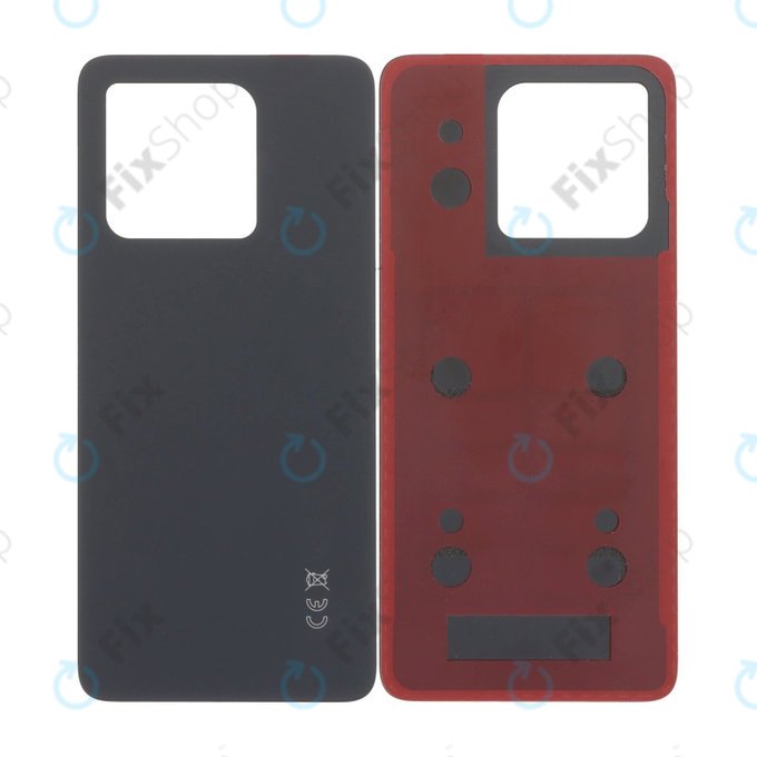 Xiaomi 14T 2406APNFAG - Akkumulátor Fedőlap (Titan Black)