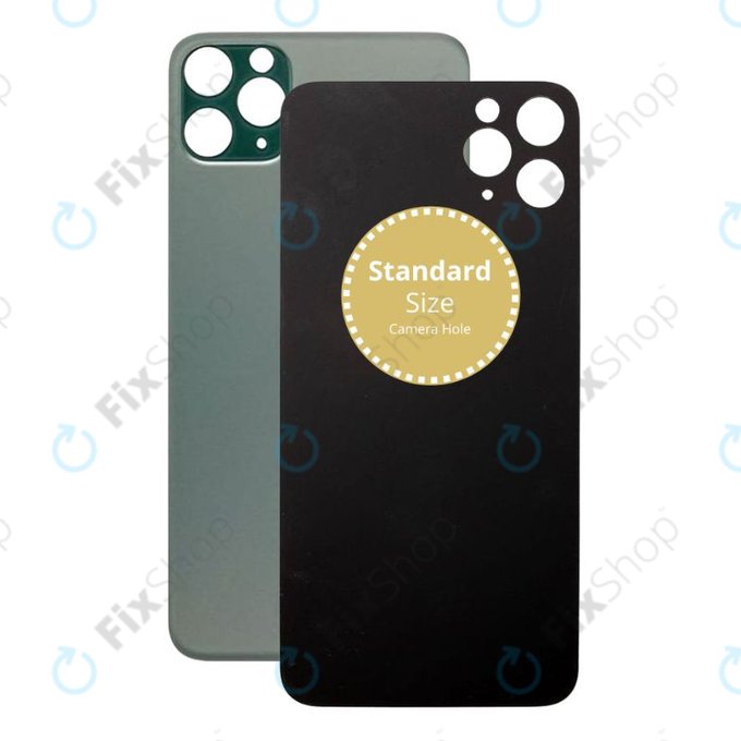 Apple iPhone 11 Pro - Hátsó Ház Üveg (Green)