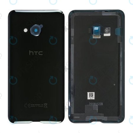HTC U Play - Akkumulátor fedőlap (Fekete) - 74H03313-01M