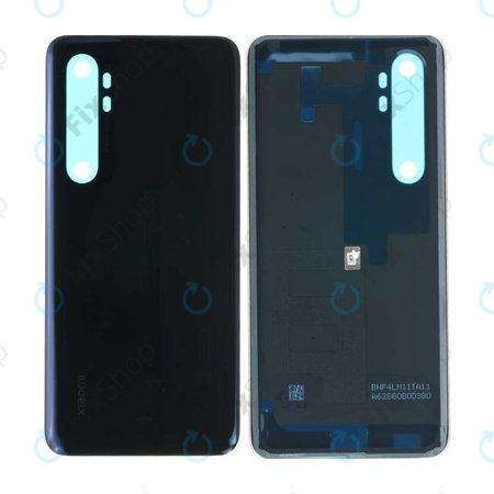 Xiaomi Mi Note 10 Lite - Akkumulátor Fedőlap (Midnight Black)