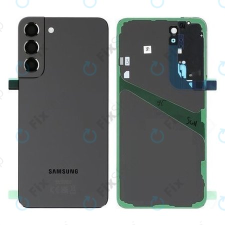 Samsung Galaxy S22 Plus S906B - Akkumulátor Fedőlap (Phantom Black) - GH82-27444A Genuine Service Pack