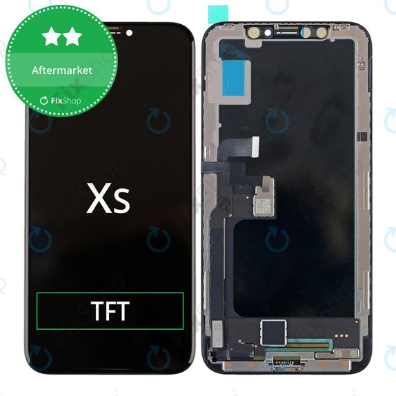 Kijelző iPhone XS, Érintőüveg kerettel