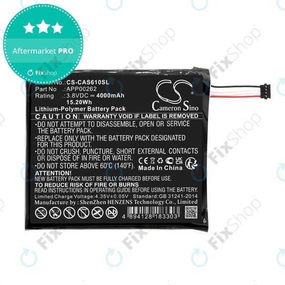 Akkumulátor CAT S61, 4000mAh, Li-Pol, 3.8V, APP00262, HQ