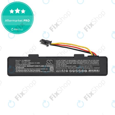 Akkumulátor Xiaomi VIOMI V3, Mijia 2, Mi Robot Vacuum Mop P, 2600mAh, Li-Ion, 14.4V, MH1-4S1P-SC, HQ