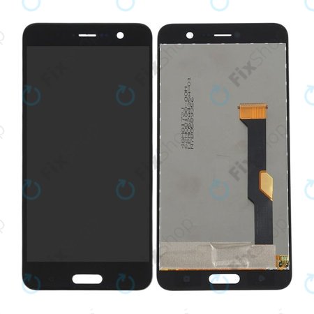 HTC U Play - LCD Kijelző + Érintőüveg (Fekete)