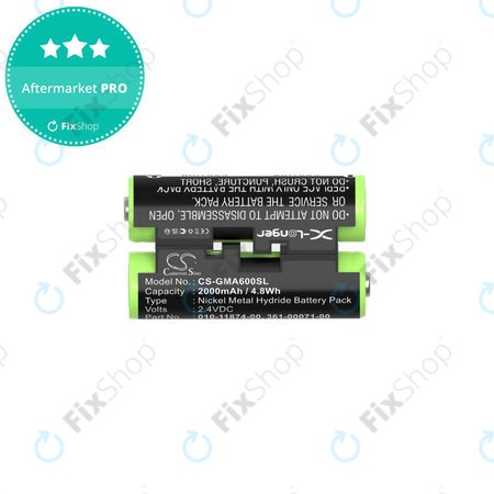 Akkumulátor Garmin Oregon 600, 650, Astro 320, 430 Striker 4, 2000mAh, Ni-MH, 2.4V, 010-11874-00, HQ