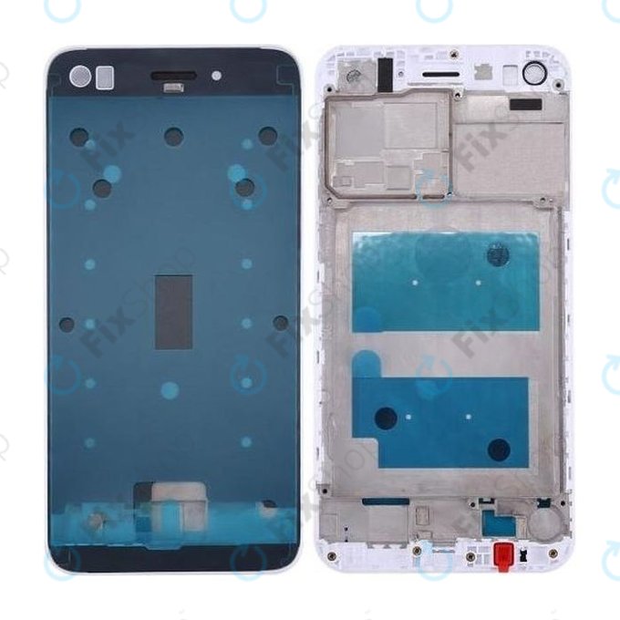 Huawei P9 Lite Mini, Y6 Pro (2017) - Előlapi Keret (White)