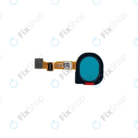 Samsung Galaxy M11 M115F - Ujjlenyomat-érzékelő + Flex Kábel (Metallic Blue) - GH81-18751A Genuine Service Pack