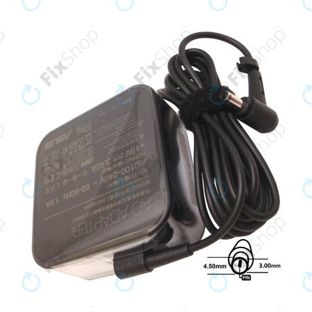Töltő adapter, Asus, B0A001-00041700, 65W, 19V, Genuine Service Pack