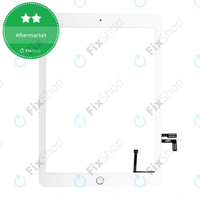 Apple iPad (5th Gen 2017) - Érintőüveg + Kezdőlap Gomb (Silver)