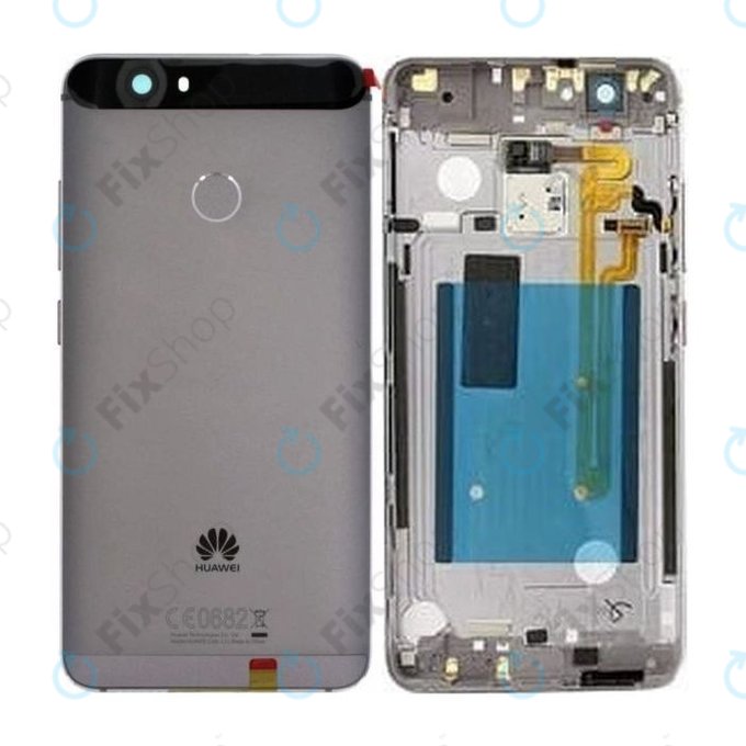 Huawei Nova CAN-L11 - Akkumulátor fedőlap (Titanium Grey) - 02350YWG Genuine Service Pack