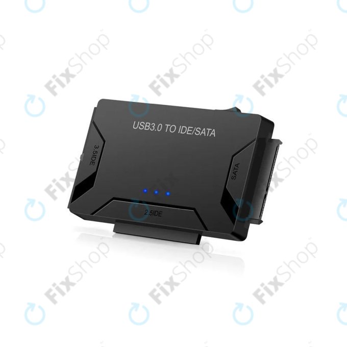 USB 3.0–SATA / IDE adapter 2.5", 3.5" HDD/SSD és optikai meghajtókhoz