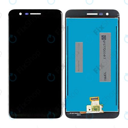 LG K10/K11 (2018) - LCD Kijelző + Érintőüveg (Fekete) - EAT63673201