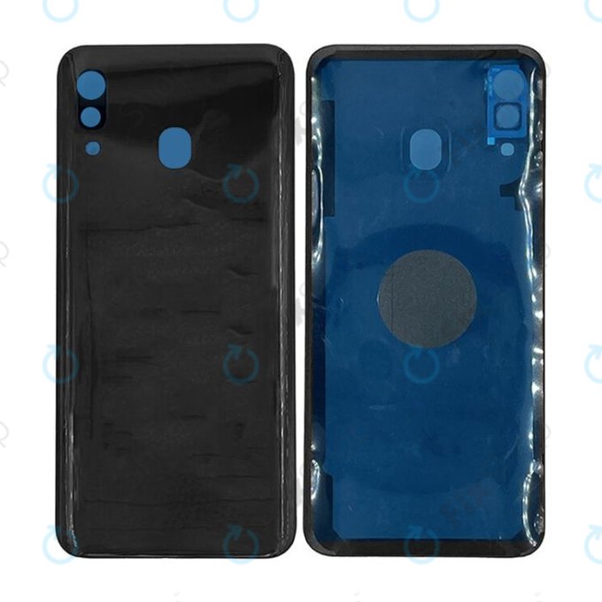 Samsung Galaxy A20e A202F - Akkumulátor Fedőlap (Black)