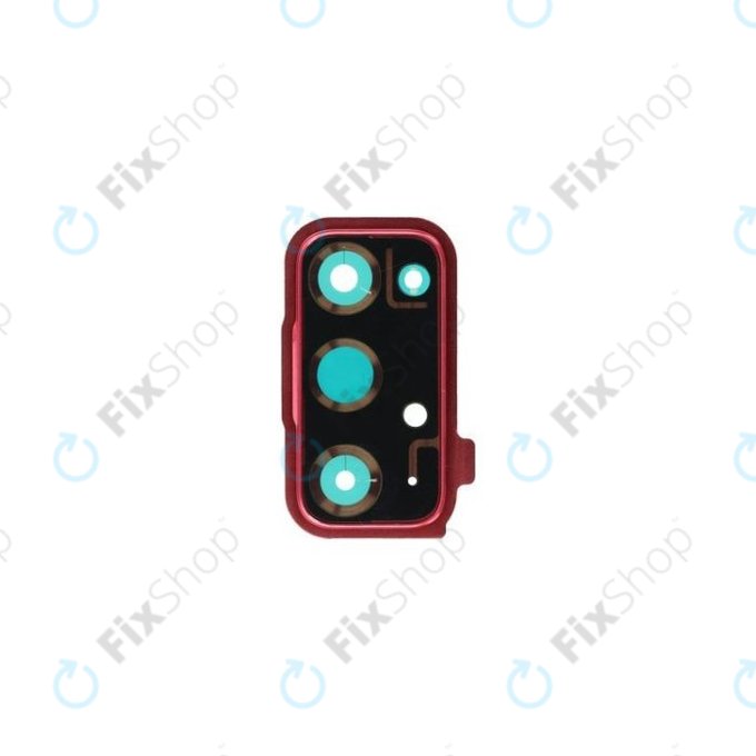 Samsung Galaxy S20 FE G780F - Hatsó Kamera Lencse Keret (Cloud Red) - GH98-46057E Genuine Service Pack