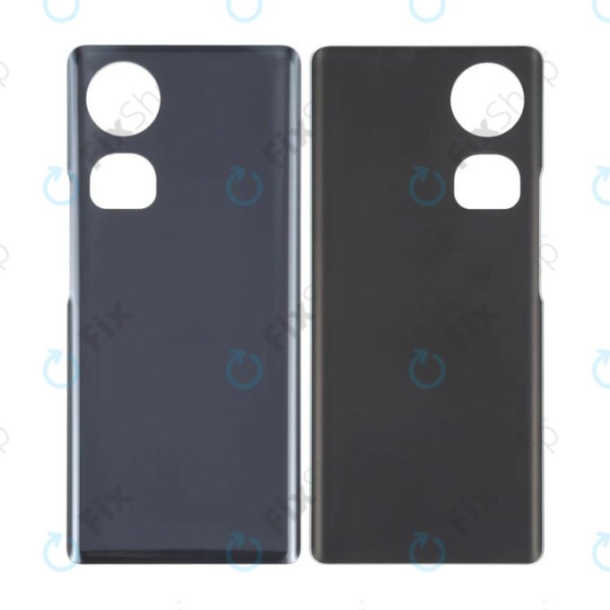 Honor 70 FNE-AN00 - Akkumulátor Fedőlap (Midnight Black)