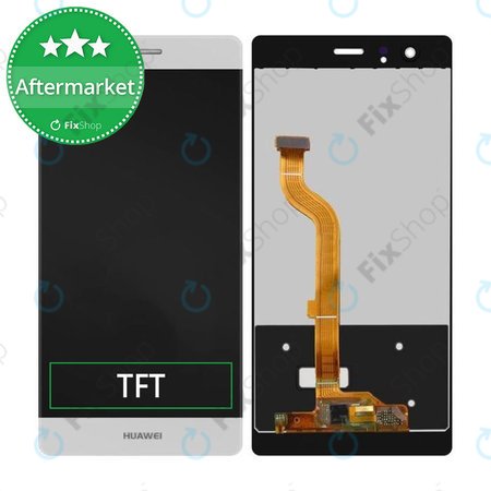 Huawei P9 - LCD Kijelző + Érintőüveg (White) TFT