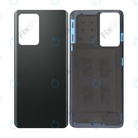 Realme GT Neo 3 RMX3561 - Akkumulátor Fedőlap (Asphalt Black)