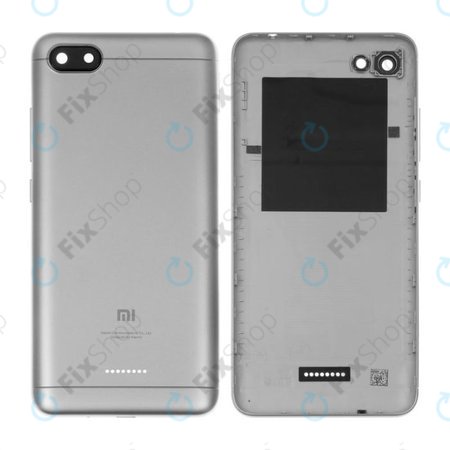 Xiaomi Redmi 6A - Akkumulátor Fedőlap (Szürke)