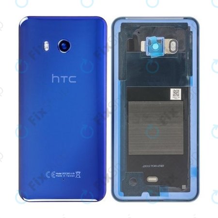 HTC U11 - Akkumulátor Fedőlap (Kék) - 74H03337-15M