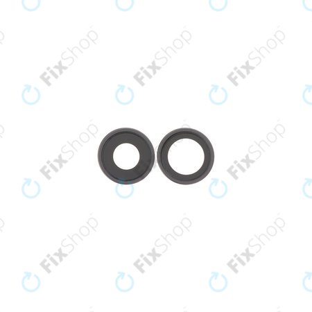 Apple iPhone 17 - Hátlapi Kamera Lencse Kerettel (Black) - 2db