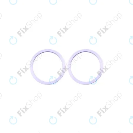Apple iPhone 11, 12, 12 Mini - Hatsó Kamera Lencse Keret (Purple) - 2db