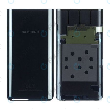 Samsung Galaxy A80 A805F - Akkumulátor Fedőlap (Phantom Black) - GH82-20055A Genuine Service Pack