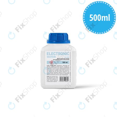Demineralizált víz elektronikához, 500 ml