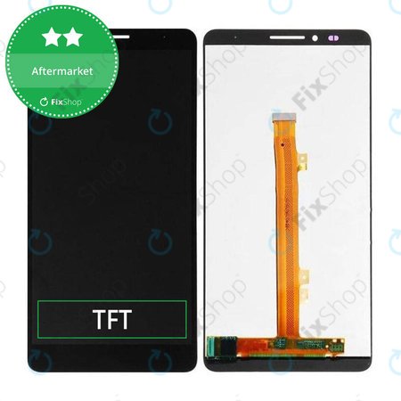 Huawei Mate 7 - LCD Kijelző + Érintőüveg (Obsidian Black) TFT