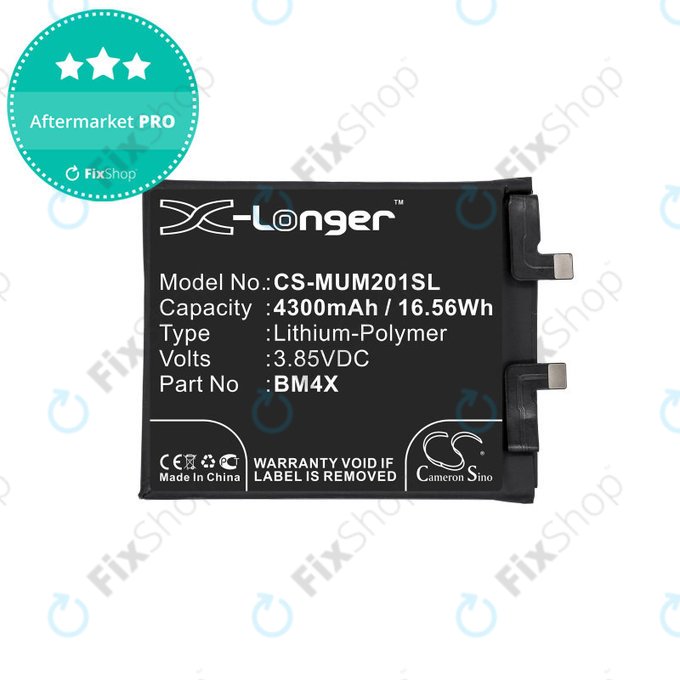 Xiaomi Mi 11 - Akkumulátor BM4X 4300mAh HQ