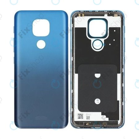 Motorola Moto E7 Plus XT2081 - Akkumulátor Fedőlap (Navy Blue)